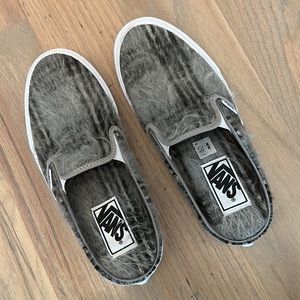 Vans Slip On Plaid Sneaker Mule